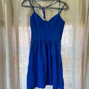 Amanda Uprichard Blue Formal Dress